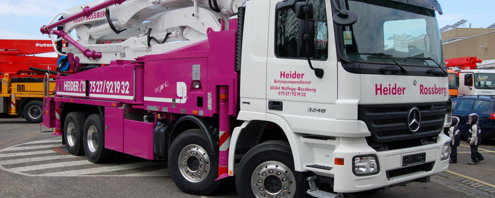 Heider Betonpumpe M42