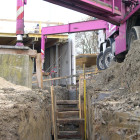 Betonpumpe M42 mit perfekter Abstützung