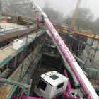 Bei der Betonpumpe M56 ist kein Ende in Sicht