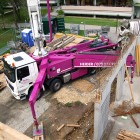 Betonpumpe M42 frisch geputzt