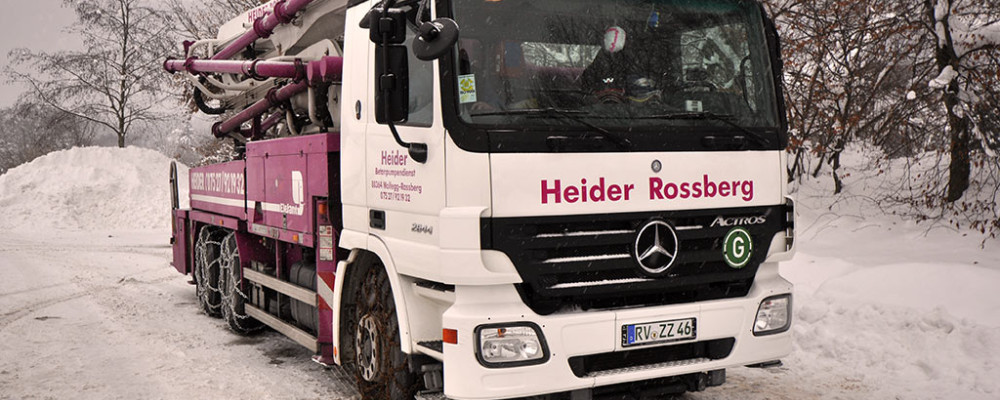 Heider Betonpumpe M31
